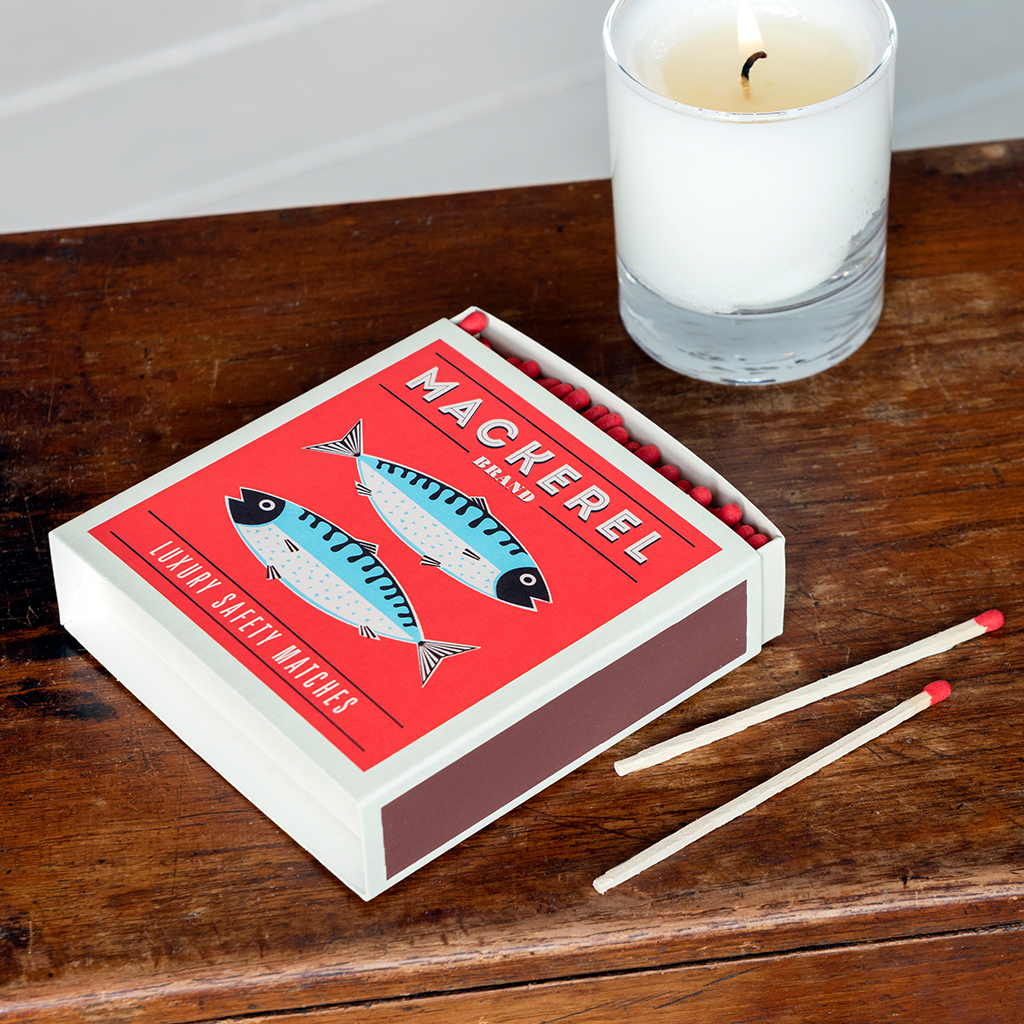 Box of long matches - Fish | Rex London