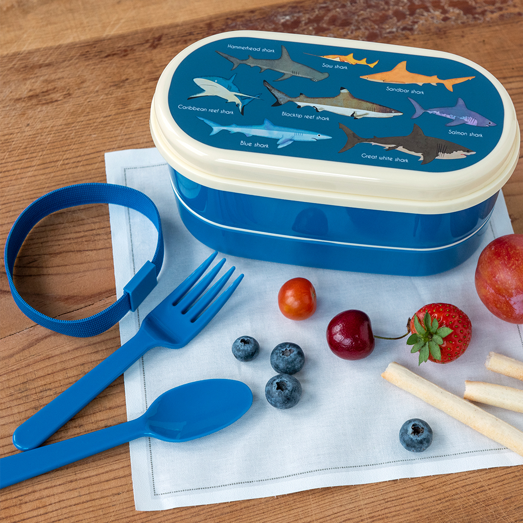 Children's bento box - Sharks | Rex London