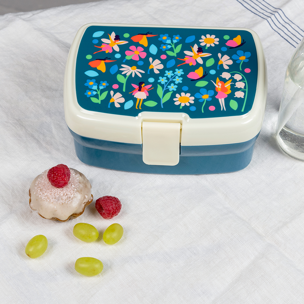 Lunch box with tray - Fairies in the Garden | Rex London