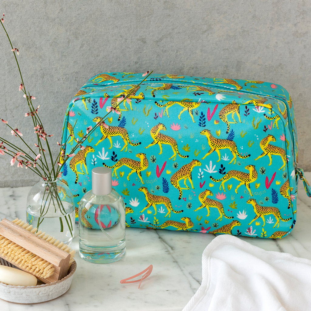 Wash bag - Cheetah | Rex London