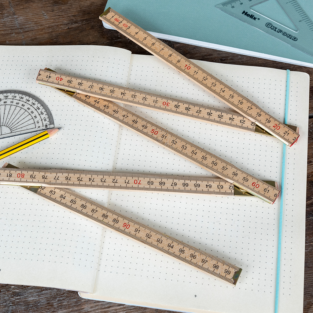 Folding wooden ruler - Spirit of Adventure | Rex London
