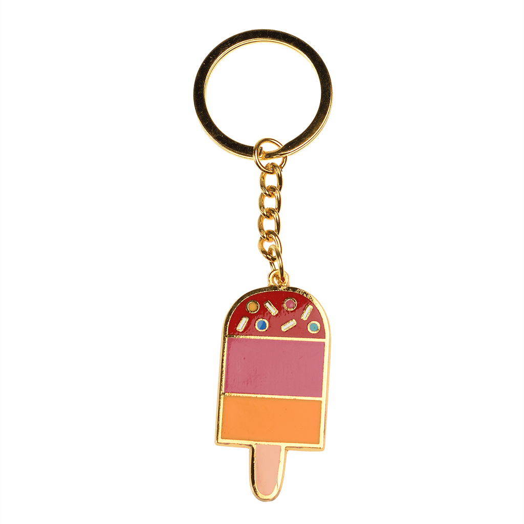 Ice cream keyring 2025