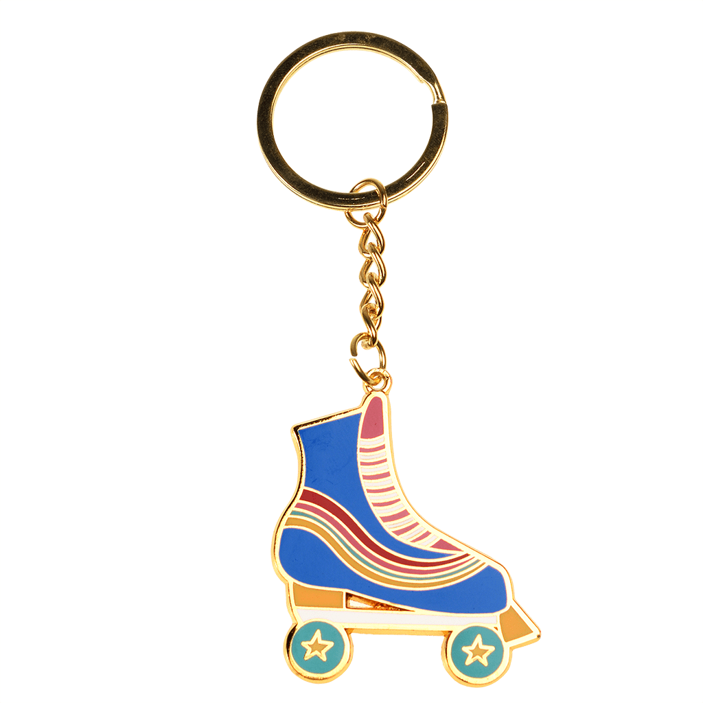 Keyring Roller skate Rex London