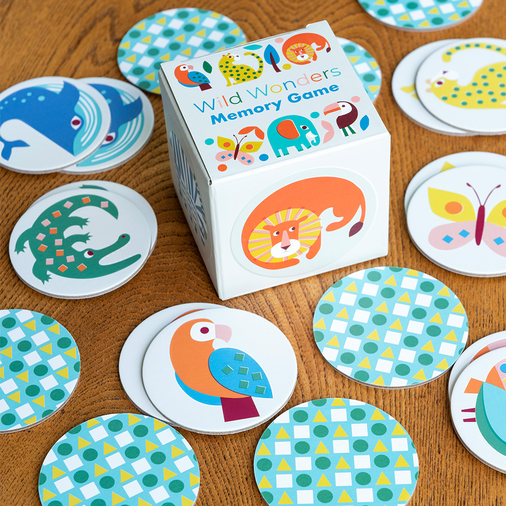 Memory game (12 pairs) - Wild Wonders | Rex London