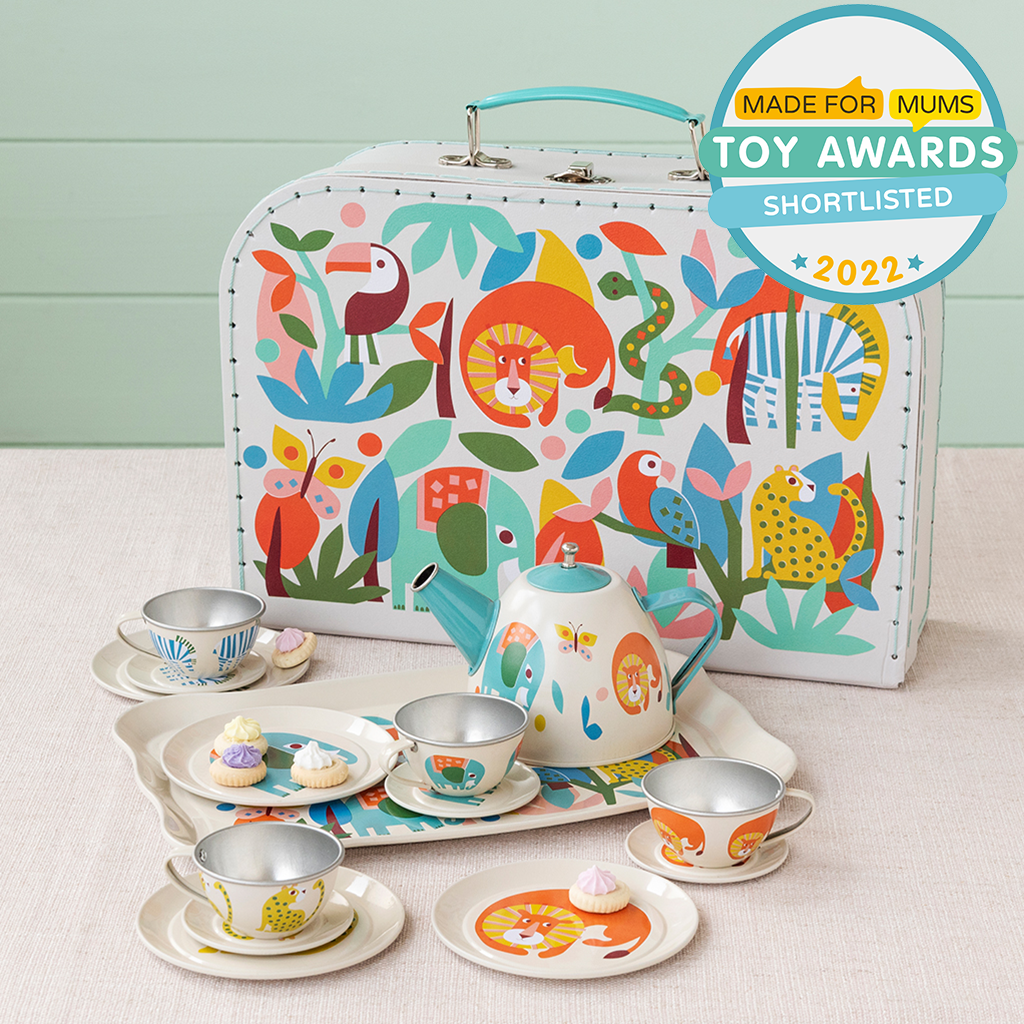 Children s tea party set Wild Wonders Rex London