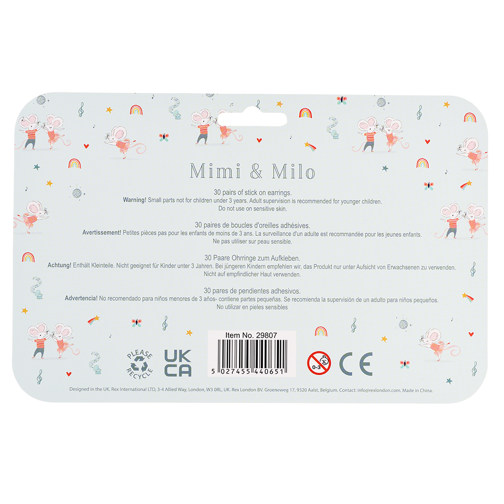 Sticker earrings 2025 for babies