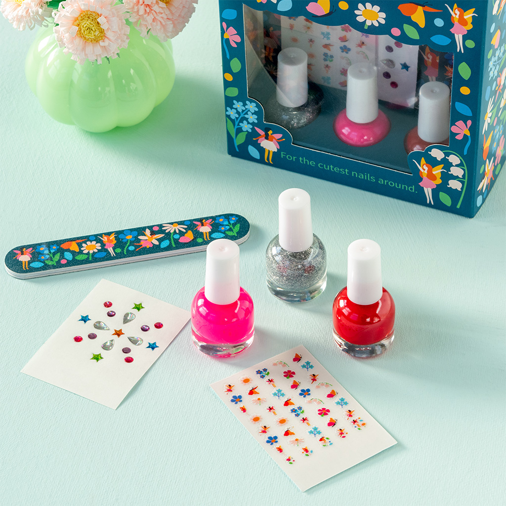 Children s nail kit Fairies in the Garden Rex London