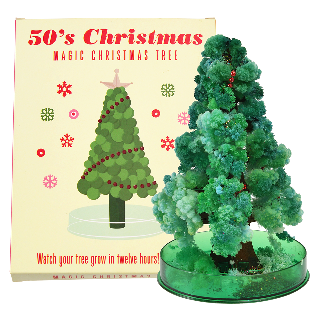Magic growing Christmas tree 50s Christmas Rex London