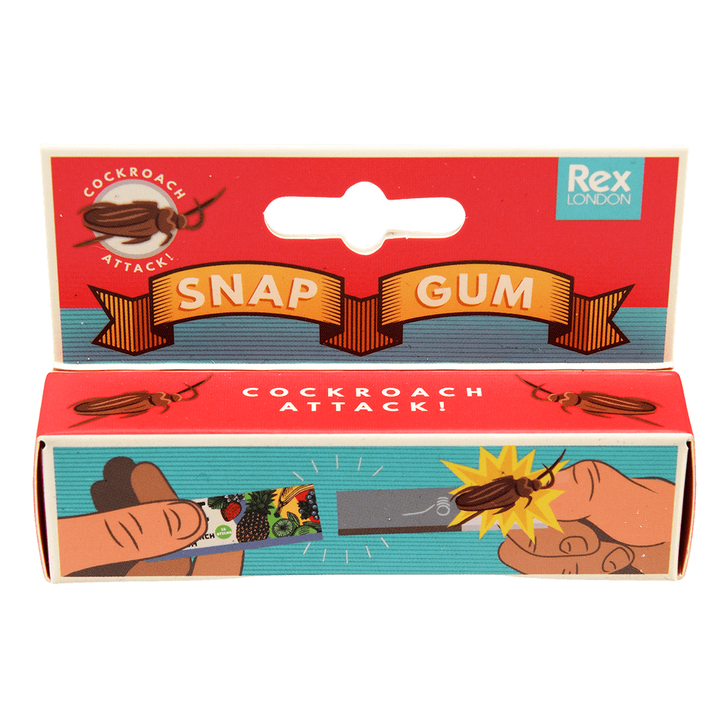 Snap gum trick Classic Jokes Rex London