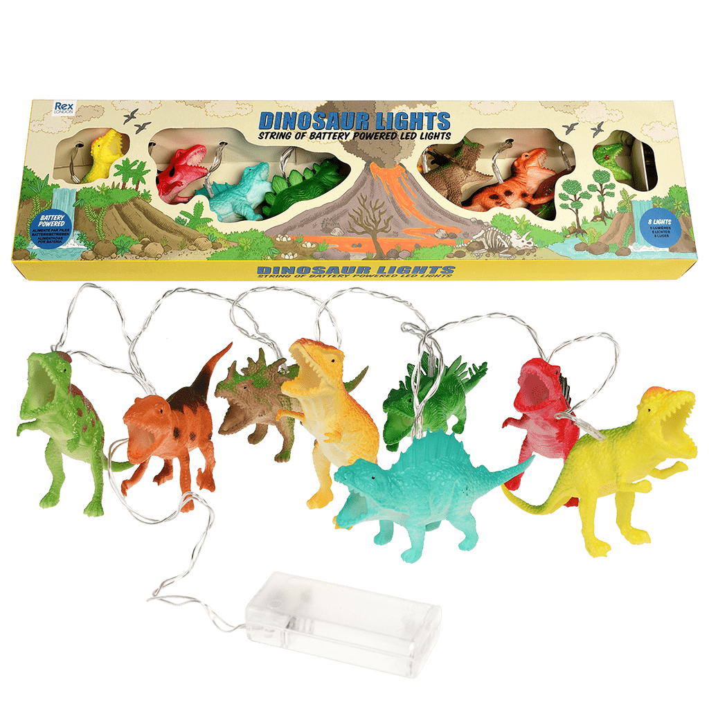 Dinosaur string lights the range deals