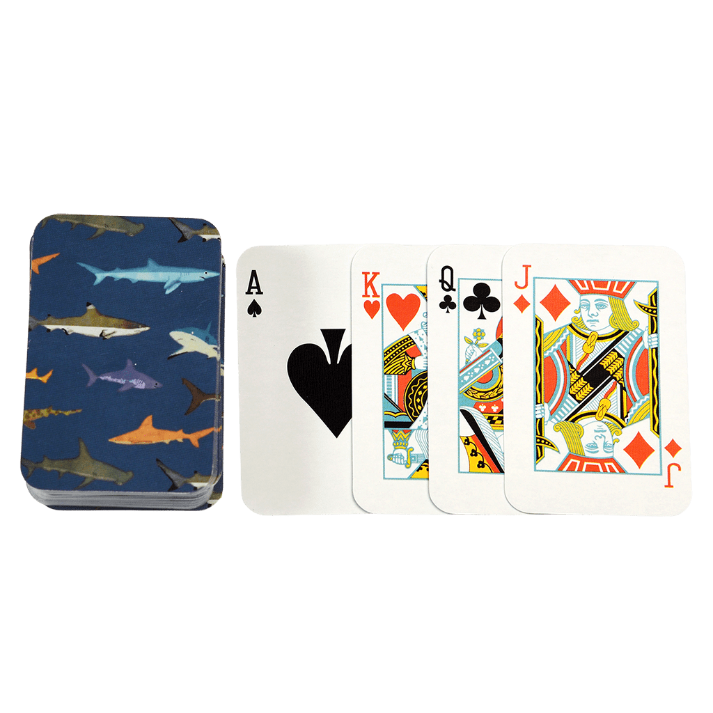 Mini playing cards - Sharks | ﻿Rex London