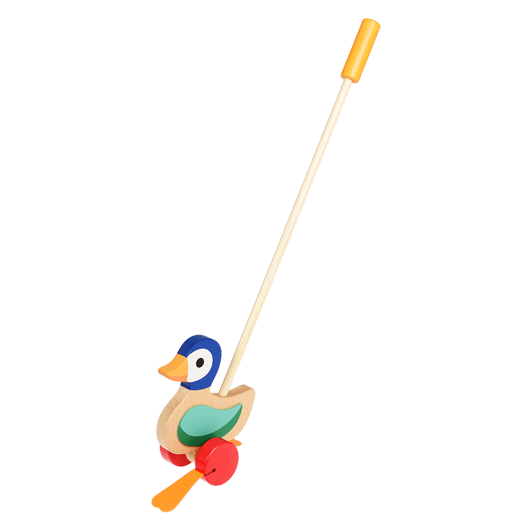Plan toys cheap push along duck