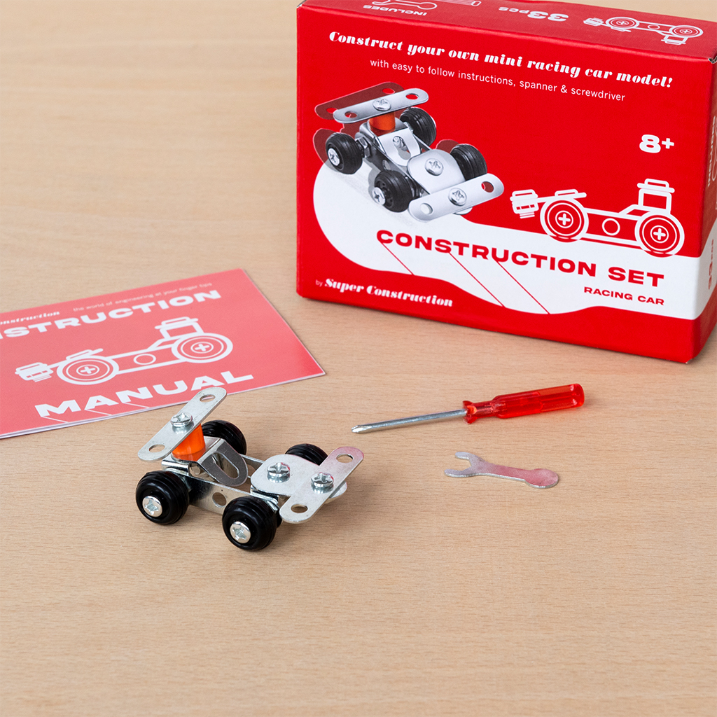 Mini Project Car Frame Kit Mini construction kit - Racing car | Rex London