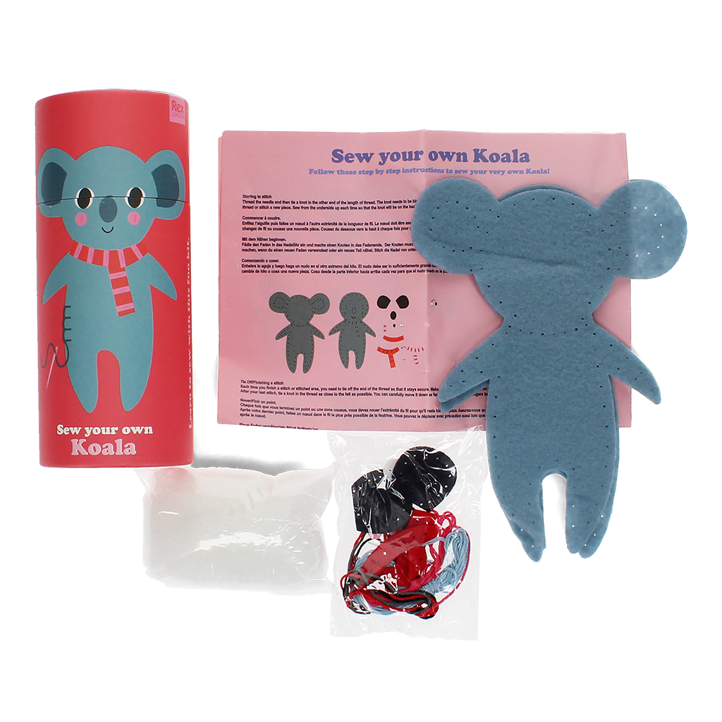 Felt craft kit Sew your own koala