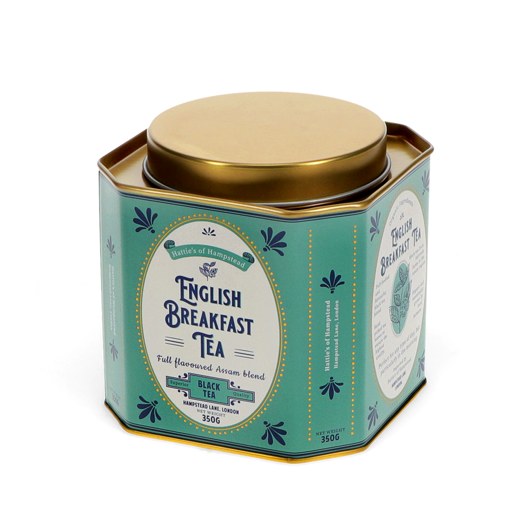 Metal tea caddy - English Breakfast | ﻿Rex London