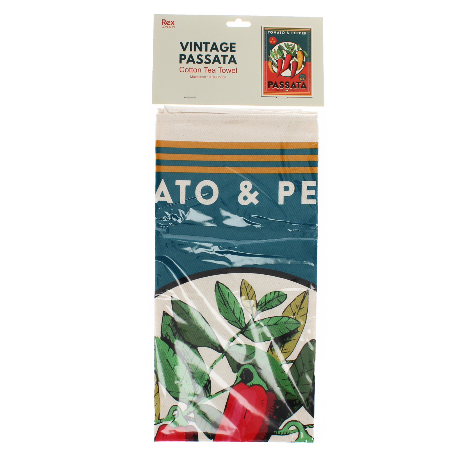 Tea towel - Vintage Passata | ﻿Rex London