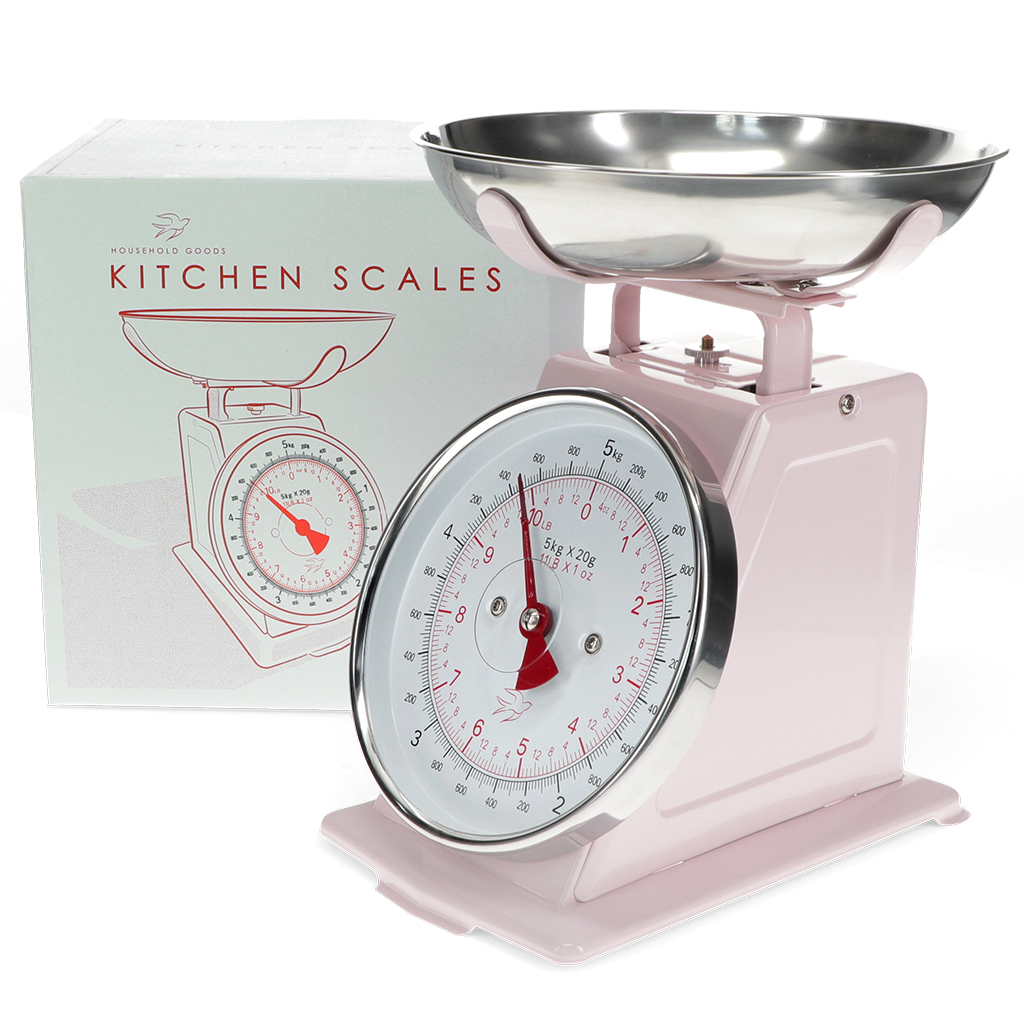 Kitchen scales - light pink | ﻿Rex London