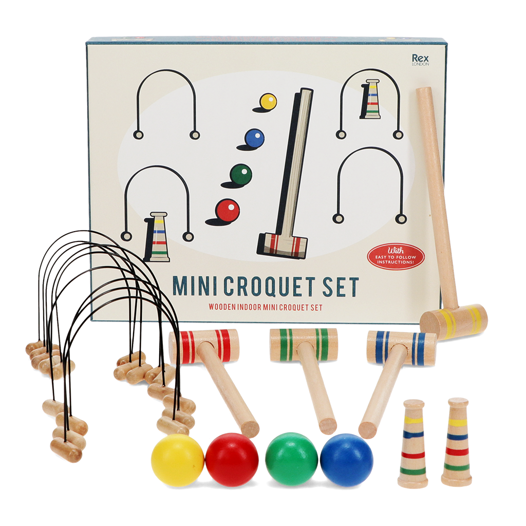 Mini croquet set | ﻿Rex London