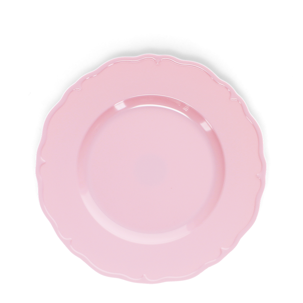 Melamine plate (20cm) Pink ﻿Rex London