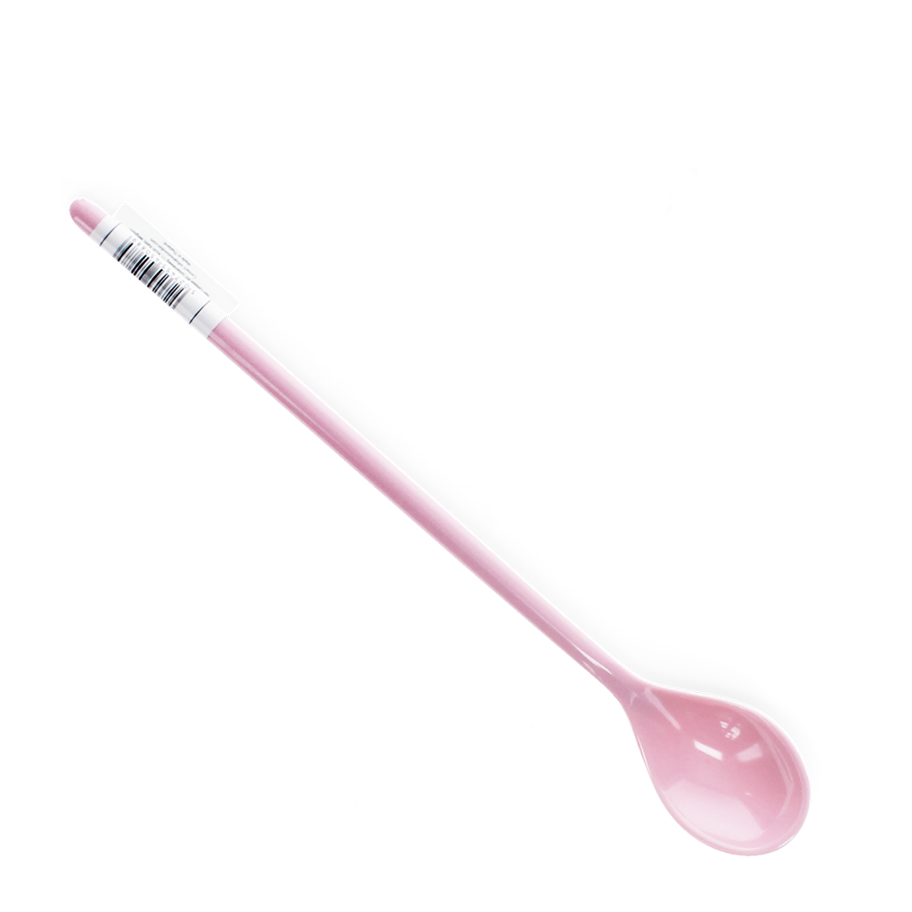 Lumin Spoon Melamine long-handled spoon - Pink | Rex London