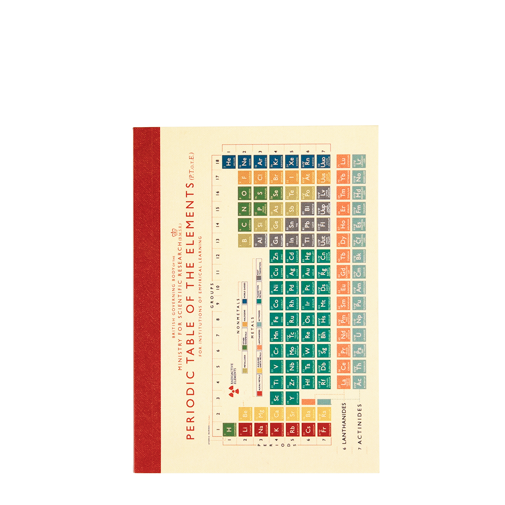 A6 notebook - Periodic Table | ﻿Rex London
