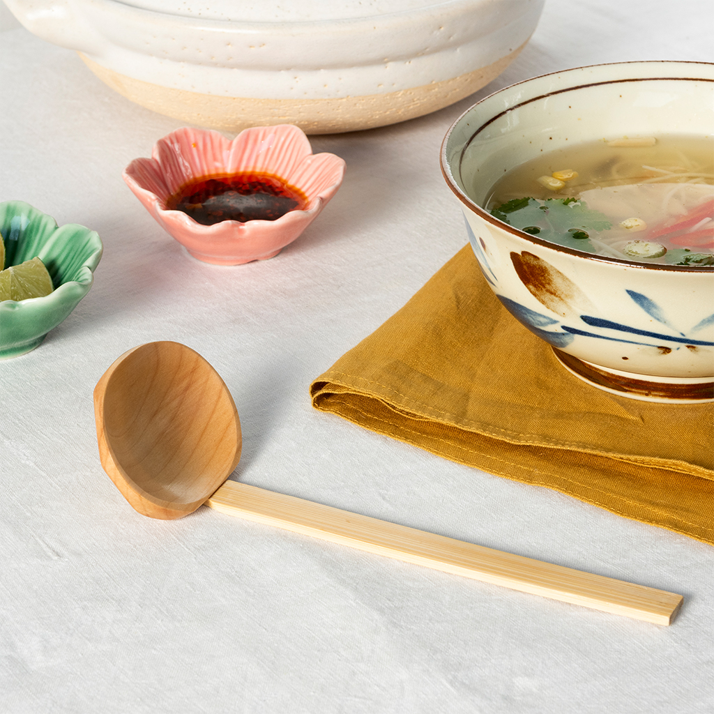 Wooden ramen spoon | ﻿Rex London
