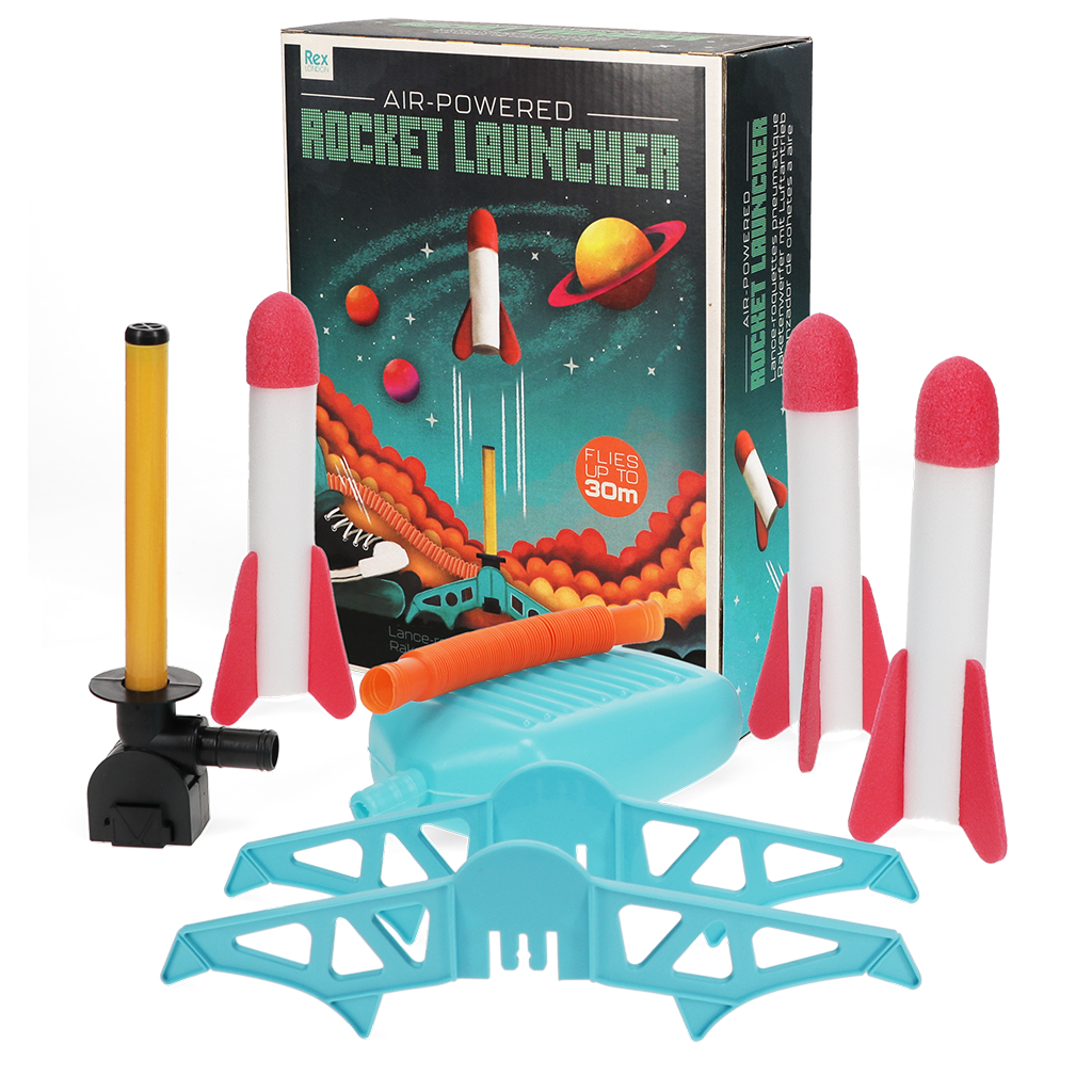 Air Power :d Roket Air-powered rocket set | Rex London