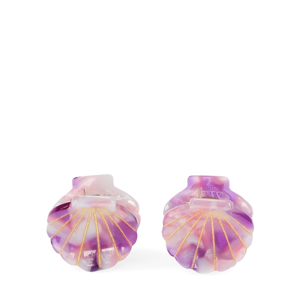 Mini hair claw clips (set of 2) - Seashells | ﻿Rex London