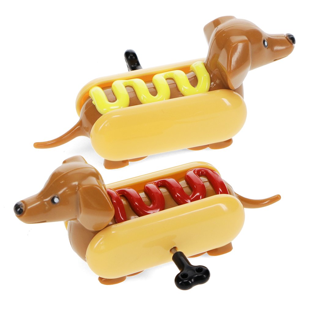Wind-up racers (set of 2) - Hot Dog | Rex London