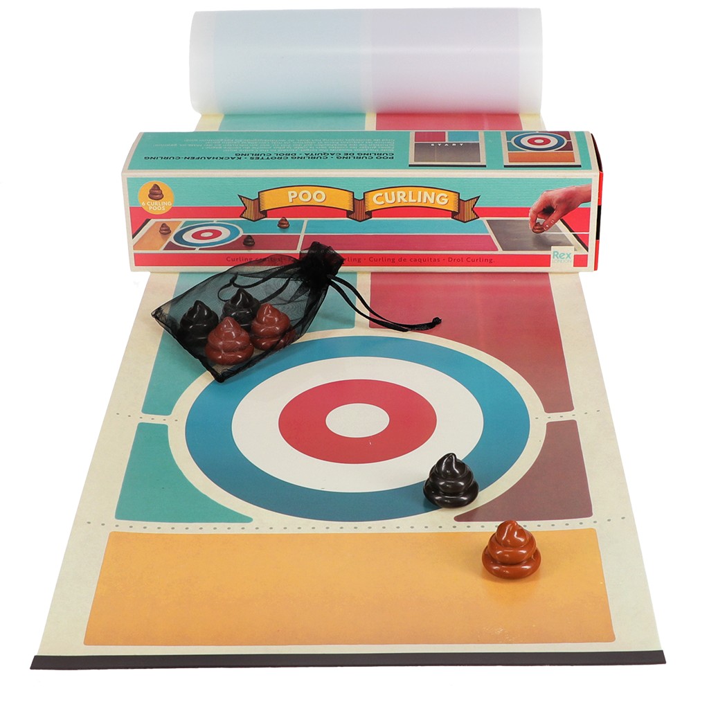 Poo curling game | ﻿Rex London