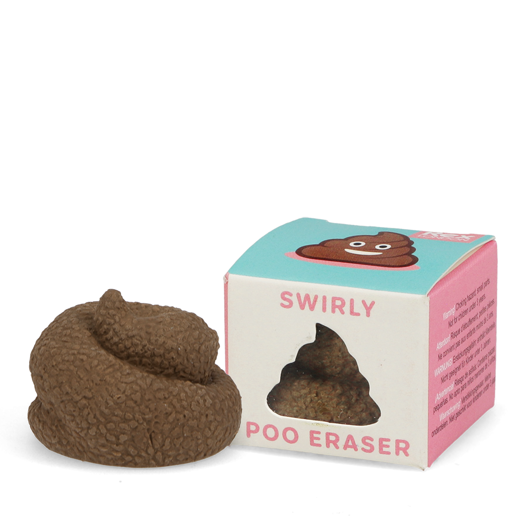 Swirly Poo Eraser Rex London swirly-poo-eraser-rex-london