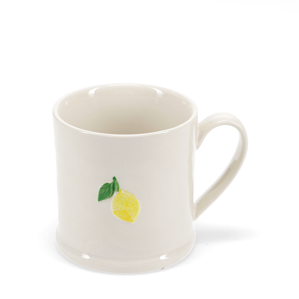 Stoneware mug 225ml - Lemon | ﻿Rex London