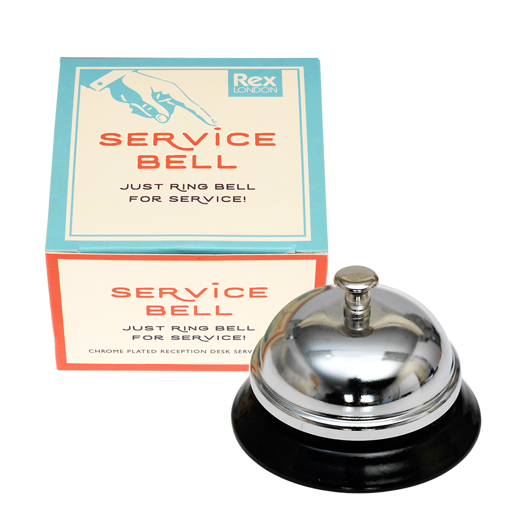 Classic service bell in a retro-style box | Rex London