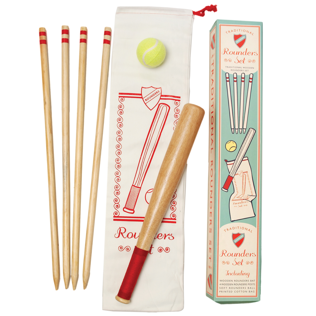 TRADITIONAL WOODEN ROUNDERS SET | Rex London