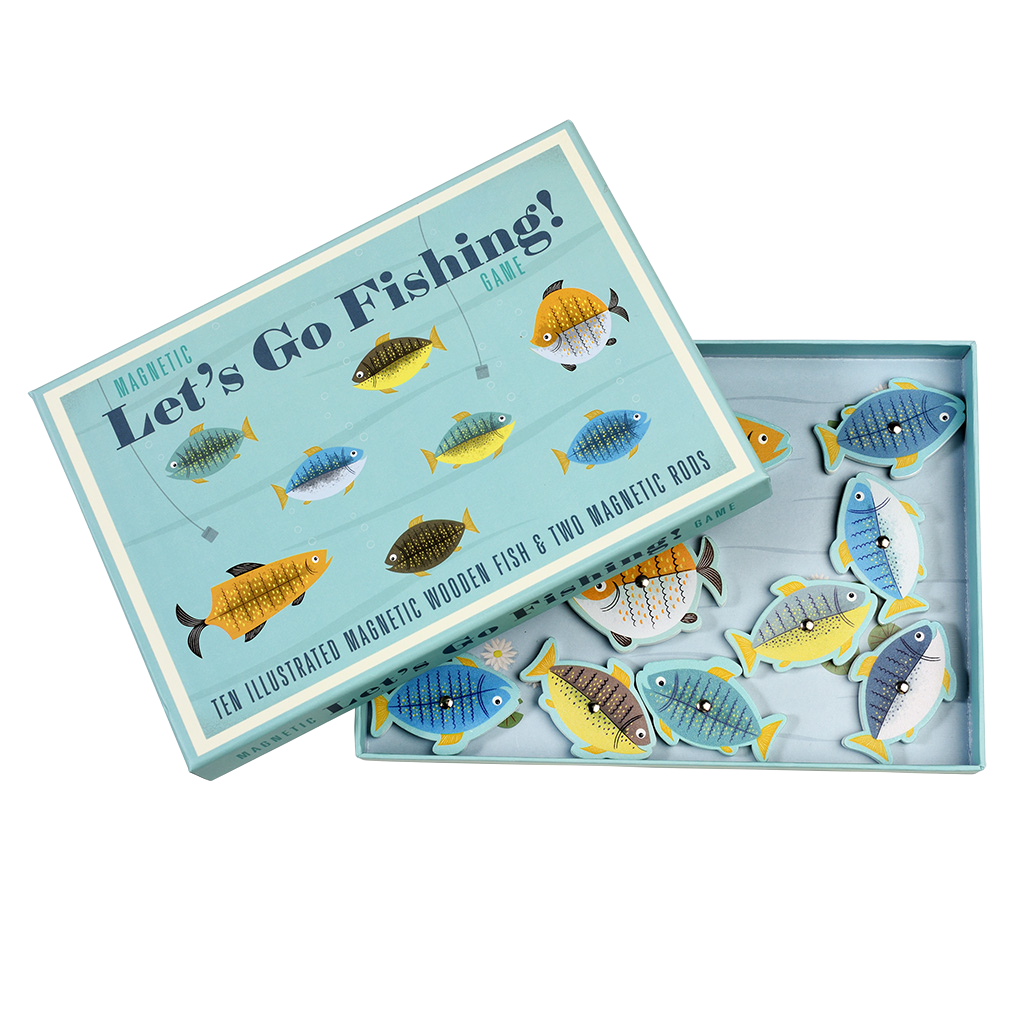 Retro magnetic discount fishing game