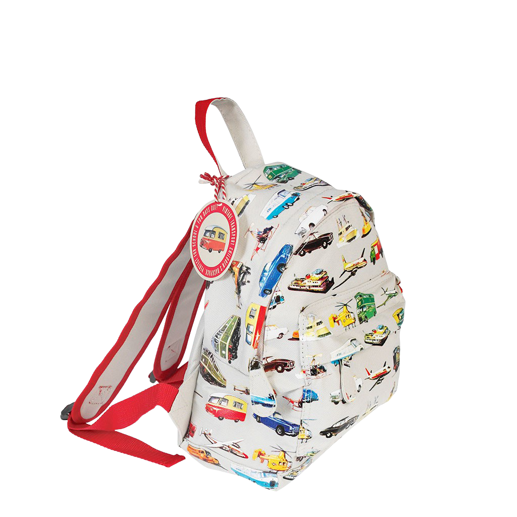 Mini children's backpack - Vintage Transport | ﻿Rex London