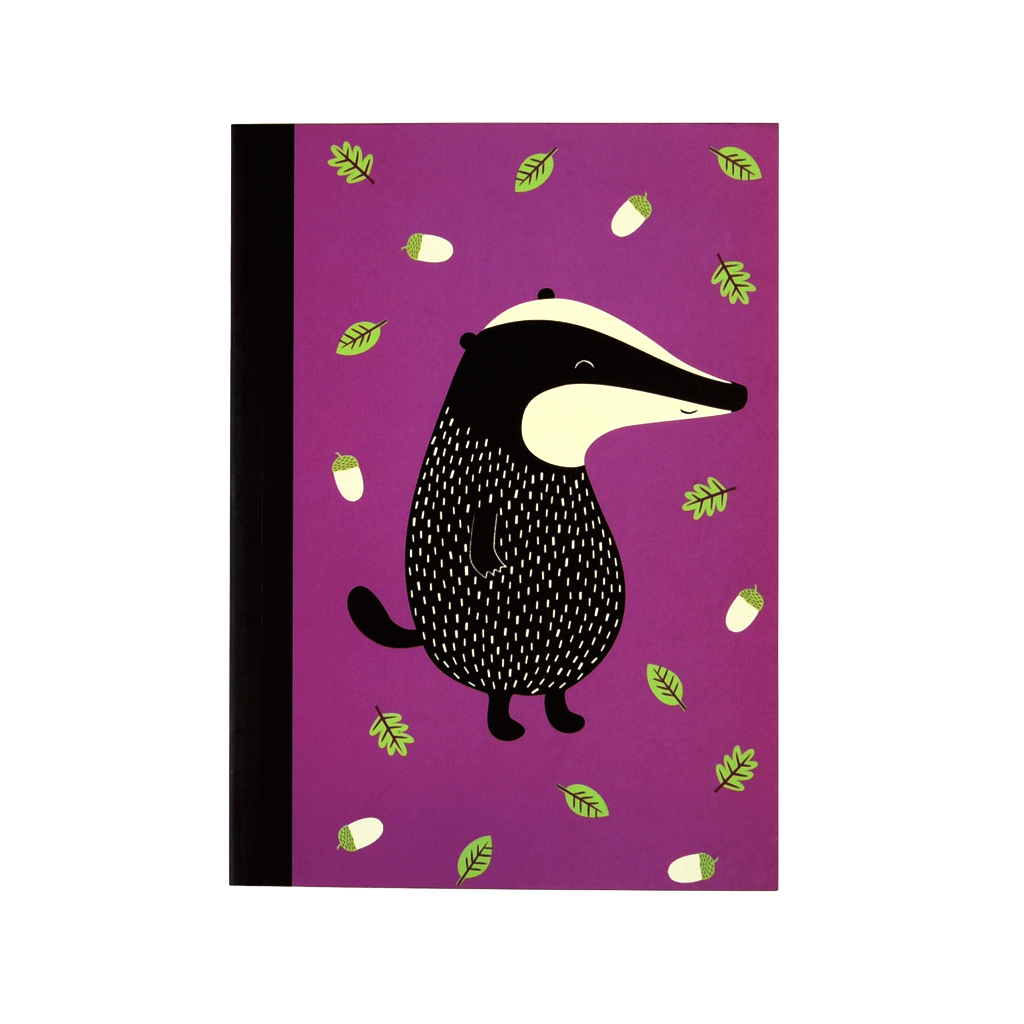 MR BADGER A6 NOTEBOOK | ﻿Rex London