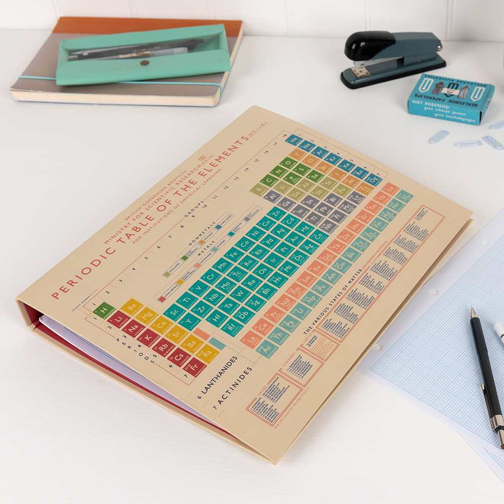 Ring binder - Periodic Table | Rex London