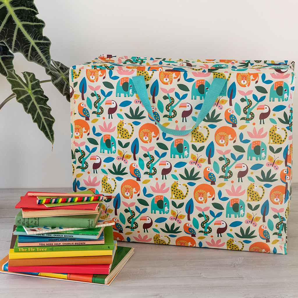 Jumbo storage bag - Wild Wonders | Rex London