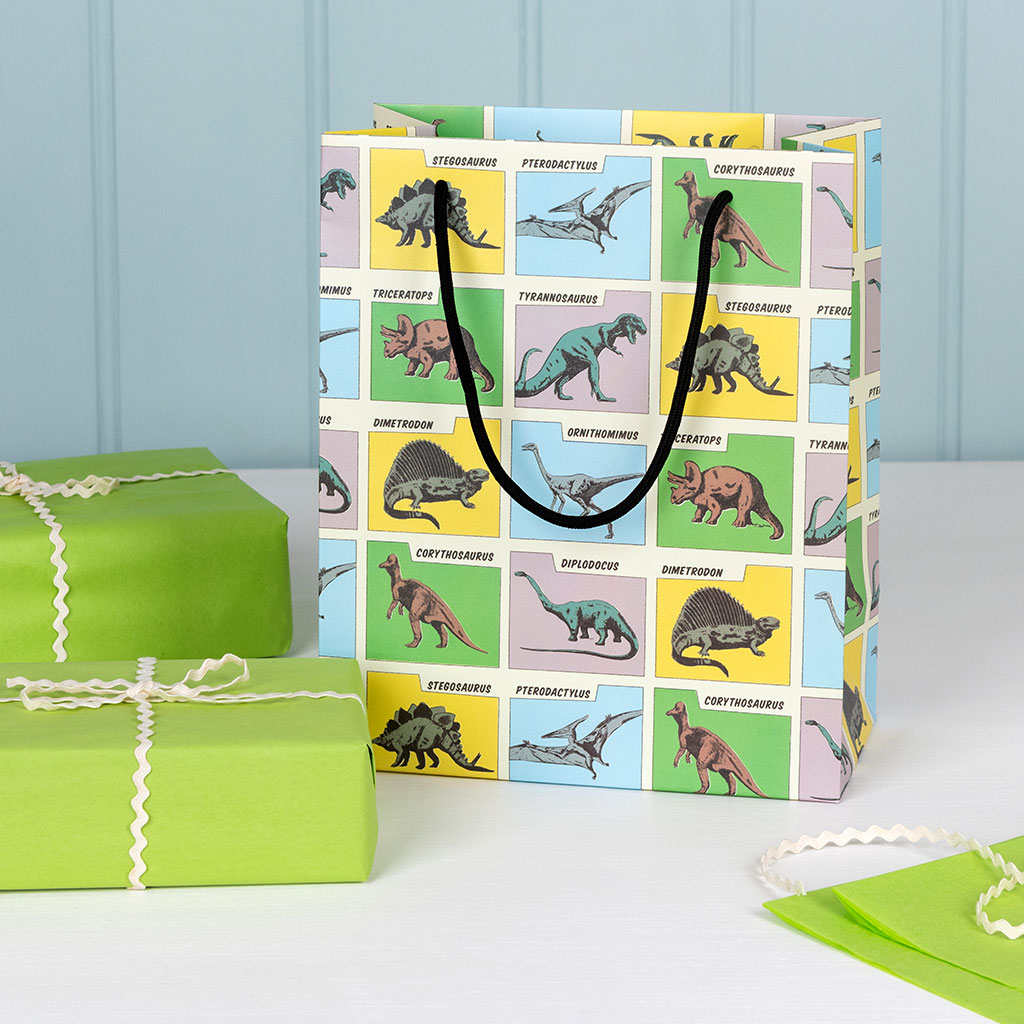 Small gift bag - Prehistoric Land | Rex London