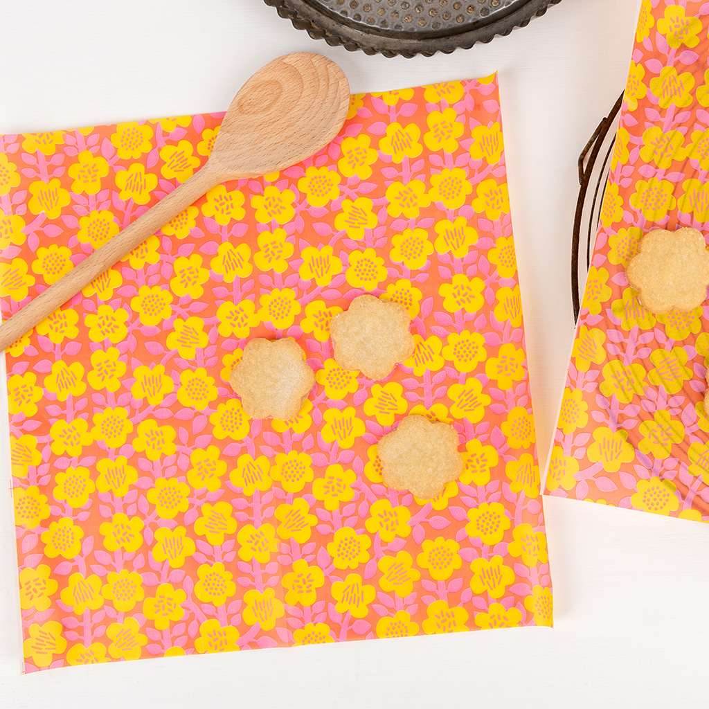 30 sheets greaseproof paper - Floral | Rex London