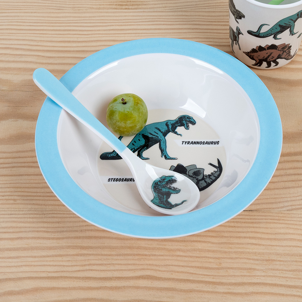 Melamine spoon - Prehistoric Land | Rex London