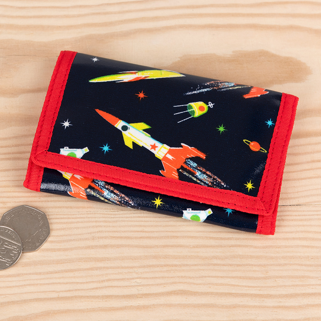 Space Age Children's Wallet | Rex London