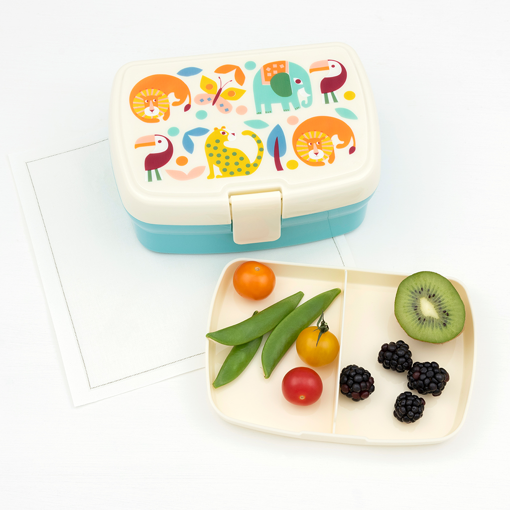 Lunch box with tray - Wild Wonders | Rex London