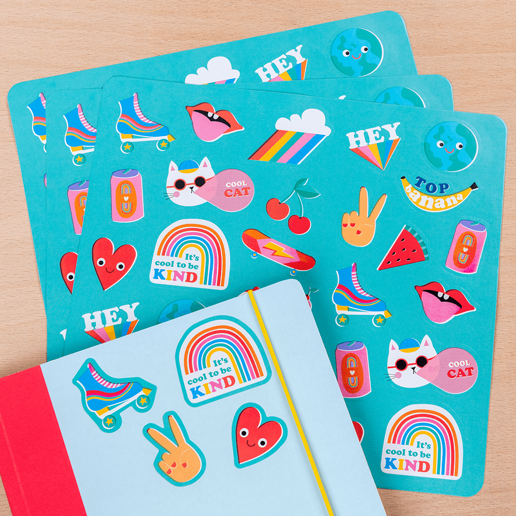 Stickers (3 sheets) - Top Banana | Rex London