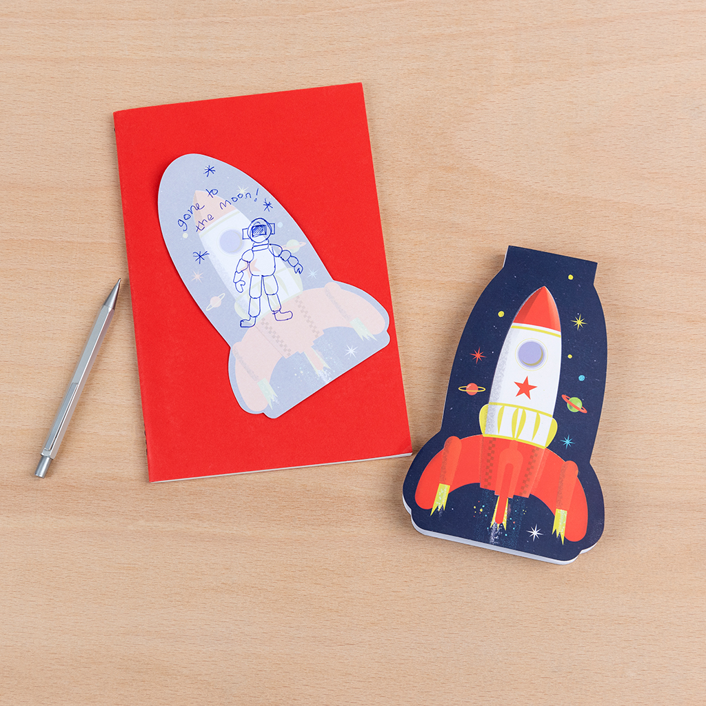 Rocket sticky notes - Space Age | Rex London