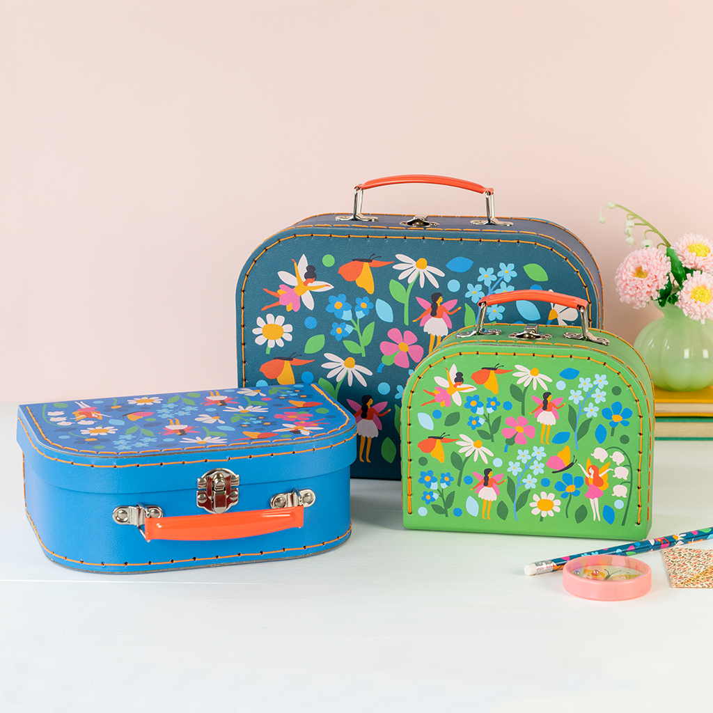 Storage cases (set of 3) - Fairies in the Garden | Rex London