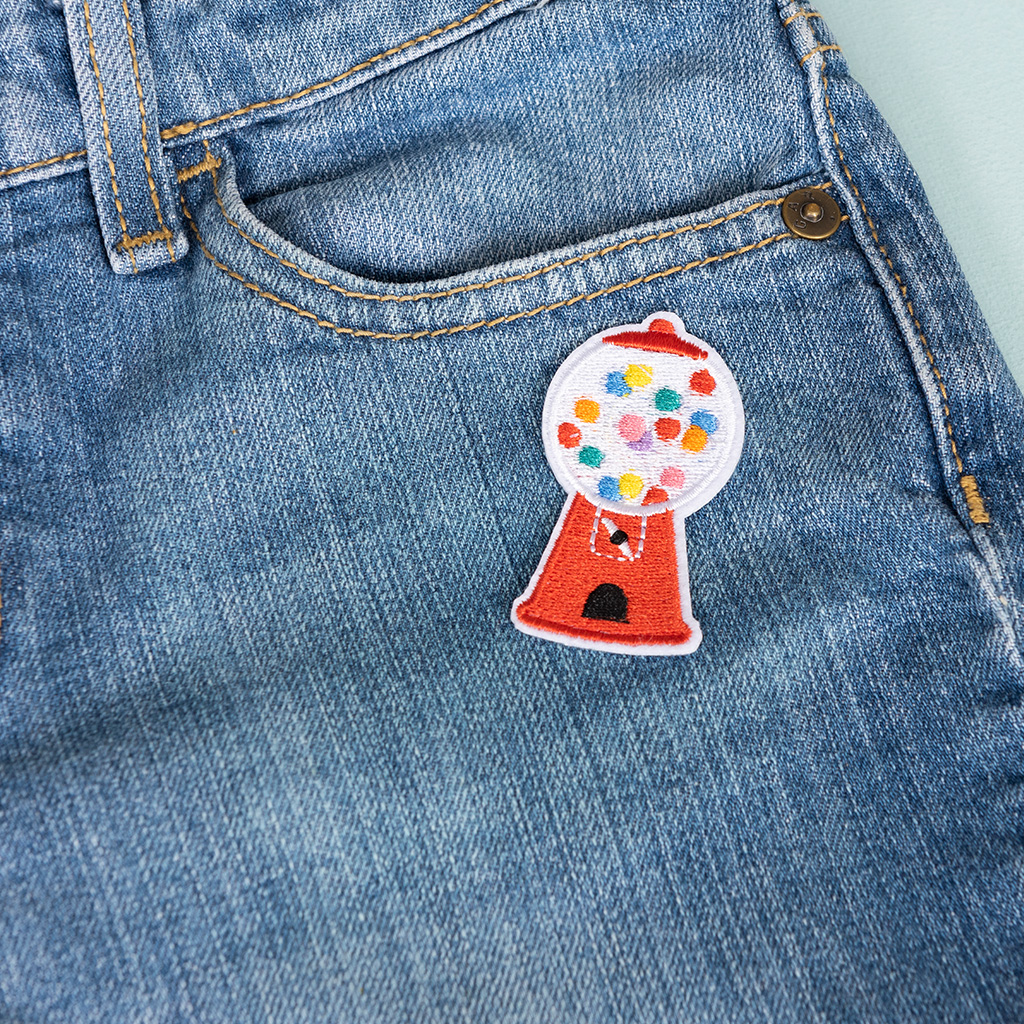 Iron on patch - Bubblegum machine | Rex London