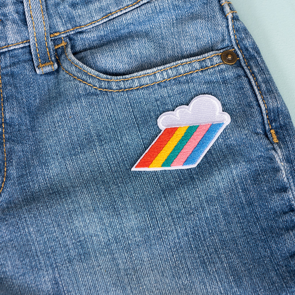 Iron on patch - Cloud burst | Rex London