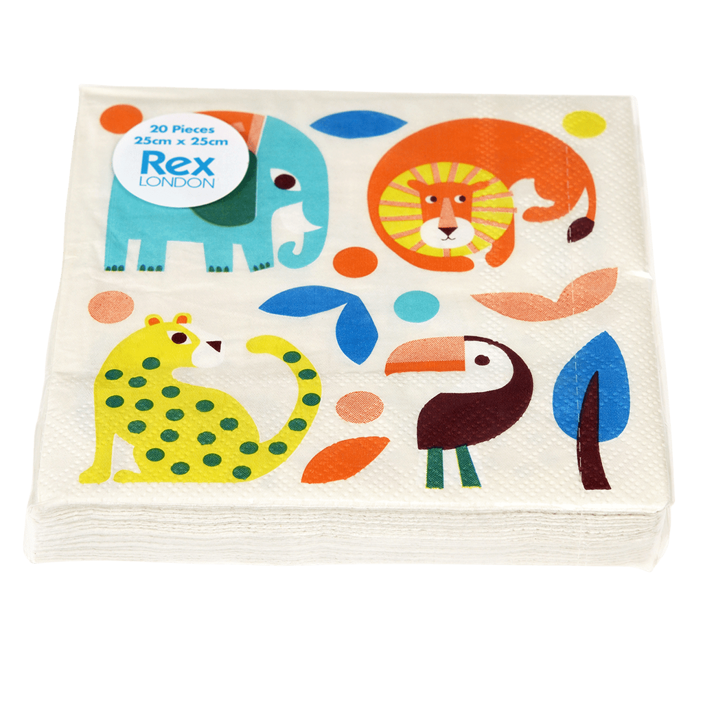 Paper napkins (pack of 20) - Wild Wonders | Rex London